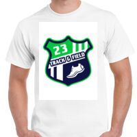 T-shirt Gildan Hammer adulte, manches courtes, 100% coton épais et doux, 203 g/m², tailles S au 5XL. Vignette