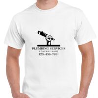 T-shirt Gildan Hammer adulte, manches courtes, 100% coton épais et doux, 203 g/m², tailles S au 5XL. Vignette