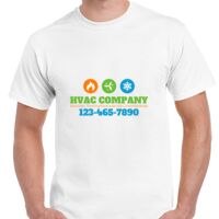 T-shirt Gildan Hammer adulte, manches courtes, 100% coton épais et doux, 203 g/m², tailles S au 5XL. Vignette