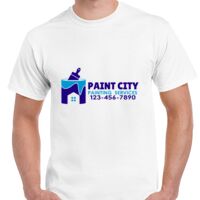 T-shirt Gildan Hammer adulte, manches courtes, 100% coton épais et doux, 203 g/m², tailles S au 5XL. Vignette