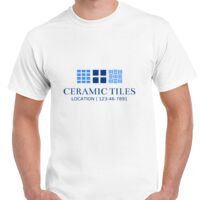 T-shirt Gildan Hammer adulte, manches courtes, 100% coton épais et doux, 203 g/m², tailles S au 5XL. Vignette