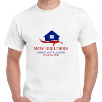 T-shirt Gildan Hammer adulte, manches courtes, 100% coton épais et doux, 203 g/m², tailles S au 5XL. Vignette