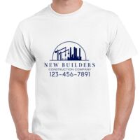 T-shirt Gildan Hammer adulte, manches courtes, 100% coton épais et doux, 203 g/m², tailles S au 5XL. Vignette