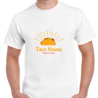 T-shirt Gildan Hammer adulte, manches courtes, 100% coton épais et doux, 203 g/m², tailles S au 5XL. Vignette