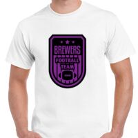 T-shirt Gildan Hammer adulte, manches courtes, 100% coton épais et doux, 203 g/m², tailles S au 5XL. Vignette