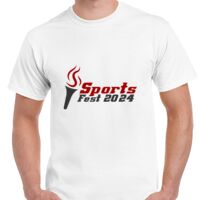 T-shirt Gildan Hammer adulte, manches courtes, 100% coton épais et doux, 203 g/m², tailles S au 5XL. Vignette