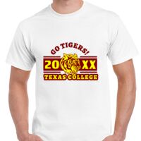 T-shirt Gildan Hammer adulte, manches courtes, 100% coton épais et doux, 203 g/m², tailles S au 5XL. Vignette