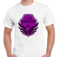 T-shirt Gildan Hammer adulte, manches courtes, 100% coton épais et doux, 203 g/m², tailles S au 5XL. Vignette