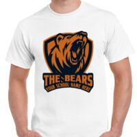 T-shirt Gildan Hammer adulte, manches courtes, 100% coton épais et doux, 203 g/m², tailles S au 5XL. Vignette