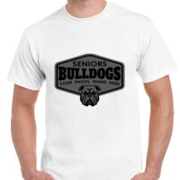 T-shirt Gildan Hammer adulte, manches courtes, 100% coton épais et doux, 203 g/m², tailles S au 5XL. Vignette