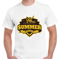 T-shirt Gildan Hammer adulte, manches courtes, 100% coton épais et doux, 203 g/m², tailles S au 5XL. Vignette