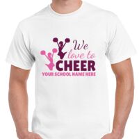 T-shirt Gildan Hammer adulte, manches courtes, 100% coton épais et doux, 203 g/m², tailles S au 5XL. Vignette