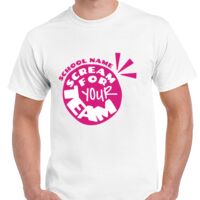 T-shirt Gildan Hammer adulte, manches courtes, 100% coton épais et doux, 203 g/m², tailles S au 5XL. Vignette