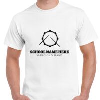 T-shirt Gildan Hammer adulte, manches courtes, 100% coton épais et doux, 203 g/m², tailles S au 5XL. Vignette