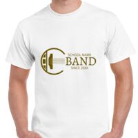 T-shirt Gildan Hammer adulte, manches courtes, 100% coton épais et doux, 203 g/m², tailles S au 5XL. Vignette