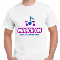 T-shirt Gildan Hammer adulte, manches courtes, 100% coton épais et doux, 203 g/m², tailles S au 5XL. Vignette