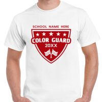 T-shirt Gildan Hammer adulte, manches courtes, 100% coton épais et doux, 203 g/m², tailles S au 5XL. Vignette