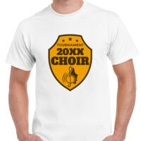 T-shirt Gildan Hammer adulte, manches courtes, 100% coton épais et doux, 203 g/m², tailles S au 5XL. Vignette