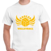 T-shirt Gildan Hammer adulte, manches courtes, 100% coton épais et doux, 203 g/m², tailles S au 5XL. Vignette