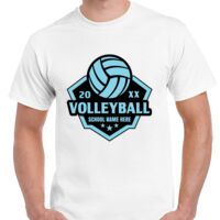 T-shirt Gildan Hammer adulte, manches courtes, 100% coton épais et doux, 203 g/m², tailles S au 5XL. Vignette