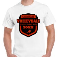 T-shirt Gildan Hammer adulte, manches courtes, 100% coton épais et doux, 203 g/m², tailles S au 5XL. Vignette