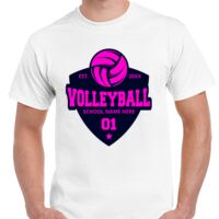 T-shirt Gildan Hammer adulte, manches courtes, 100% coton épais et doux, 203 g/m², tailles S au 5XL. Vignette