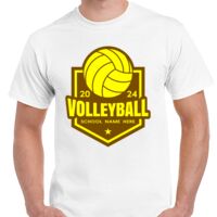 T-shirt Gildan Hammer adulte, manches courtes, 100% coton épais et doux, 203 g/m², tailles S au 5XL. Vignette