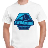 T-shirt Gildan Hammer adulte, manches courtes, 100% coton épais et doux, 203 g/m², tailles S au 5XL. Vignette