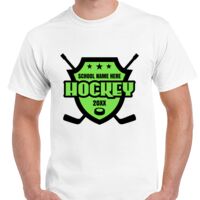 T-shirt Gildan Hammer adulte, manches courtes, 100% coton épais et doux, 203 g/m², tailles S au 5XL. Vignette