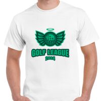 T-shirt Gildan Hammer adulte, manches courtes, 100% coton épais et doux, 203 g/m², tailles S au 5XL. Vignette