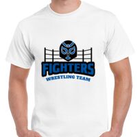 T-shirt Gildan Hammer adulte, manches courtes, 100% coton épais et doux, 203 g/m², tailles S au 5XL. Vignette