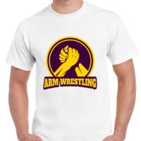 T-shirt Gildan Hammer adulte, manches courtes, 100% coton épais et doux, 203 g/m², tailles S au 5XL. Vignette