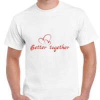 T-shirt Gildan Hammer adulte, manches courtes, 100% coton épais et doux, 203 g/m², tailles S au 5XL. Vignette