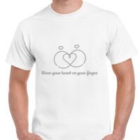 T-shirt Gildan Hammer adulte, manches courtes, 100% coton épais et doux, 203 g/m², tailles S au 5XL. Vignette