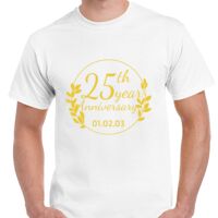 T-shirt Gildan Hammer adulte, manches courtes, 100% coton épais et doux, 203 g/m², tailles S au 5XL. Vignette