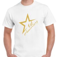 T-shirt Gildan Hammer adulte, manches courtes, 100% coton épais et doux, 203 g/m², tailles S au 5XL. Vignette