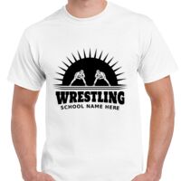 T-shirt Gildan Hammer adulte, manches courtes, 100% coton épais et doux, 203 g/m², tailles S au 5XL. Vignette