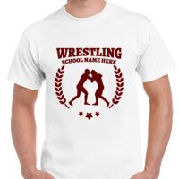 T-shirt Gildan Hammer adulte, manches courtes, 100% coton épais et doux, 203 g/m², tailles S au 5XL. Vignette