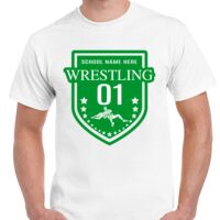 T-shirt Gildan Hammer adulte, manches courtes, 100% coton épais et doux, 203 g/m², tailles S au 5XL. Vignette