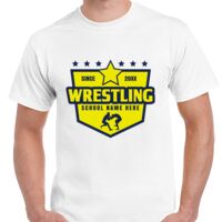 T-shirt Gildan Hammer adulte, manches courtes, 100% coton épais et doux, 203 g/m², tailles S au 5XL. Vignette