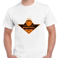 T-shirt Gildan Hammer adulte, manches courtes, 100% coton épais et doux, 203 g/m², tailles S au 5XL. Vignette