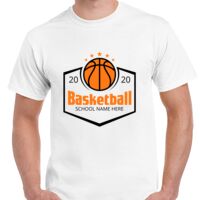 T-shirt Gildan Hammer adulte, manches courtes, 100% coton épais et doux, 203 g/m², tailles S au 5XL. Vignette