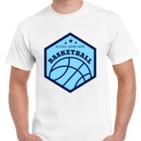 T-shirt Gildan Hammer adulte, manches courtes, 100% coton épais et doux, 203 g/m², tailles S au 5XL. Vignette