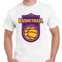 T-shirt Gildan Hammer adulte, manches courtes, 100% coton épais et doux, 203 g/m², tailles S au 5XL. Vignette