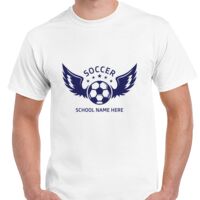 T-shirt Gildan Hammer adulte, manches courtes, 100% coton épais et doux, 203 g/m², tailles S au 5XL. Vignette