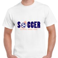 T-shirt Gildan Hammer adulte, manches courtes, 100% coton épais et doux, 203 g/m², tailles S au 5XL. Vignette