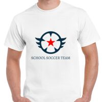 T-shirt Gildan Hammer adulte, manches courtes, 100% coton épais et doux, 203 g/m², tailles S au 5XL. Vignette