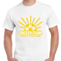 T-shirt Gildan Hammer adulte, manches courtes, 100% coton épais et doux, 203 g/m², tailles S au 5XL. Vignette