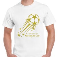 T-shirt Gildan Hammer adulte, manches courtes, 100% coton épais et doux, 203 g/m², tailles S au 5XL. Vignette