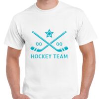 T-shirt Gildan Hammer adulte, manches courtes, 100% coton épais et doux, 203 g/m², tailles S au 5XL. Vignette